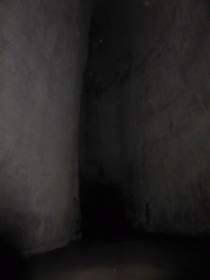 Interior of the Orecchio di Dionisio cave at the Latomia del Paradiso quarry at the Parco Archeologico della Neapolis park