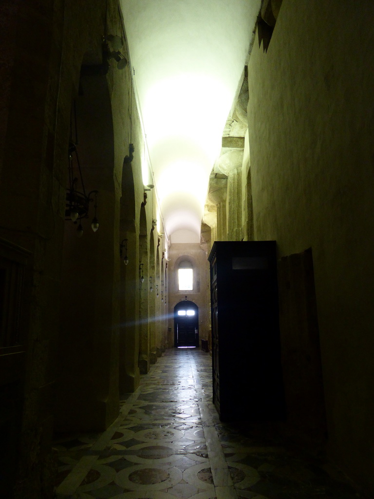 Left aisle of the Duomo di Siracusa cathedral