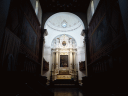 Choir, apse and altar of the Duomo di Siracusa cathedral