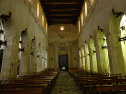 Nave of the Duomo di Siracusa cathedral