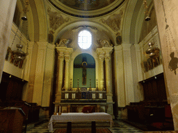 Altar at the Cappella del Santissimo Crocifisso chapel at the Duomo di Siracusa cathedral