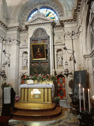 The Cappella di Santa Lucia chapel at the Duomo di Siracusa cathedral