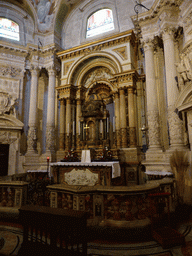Altar at the Cappella del Sacramento chapel at the Duomo di Siracusa cathedral