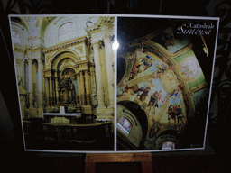 Photos of the Cappella del Sacramento chapel at the right aisle of the Duomo di Siracusa cathedral