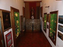 The treasury of the Duomo di Siracusa cathedral with the Statue of St. Lucy