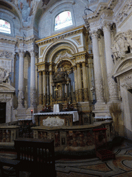 Altar at the Cappella del Sacramento chapel at the Duomo di Siracusa cathedral