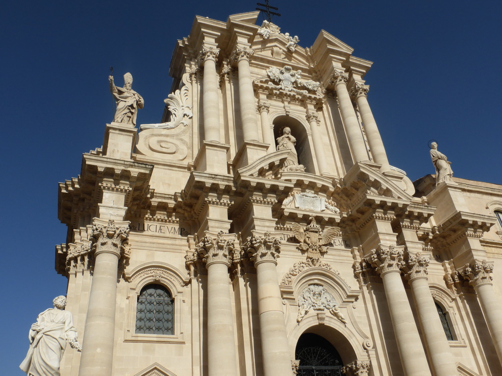 Facade of the Duomo di Siracusa cathedral