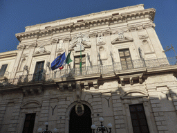 Front of the Palazzo del Governo palace at the Piazza Duomo square