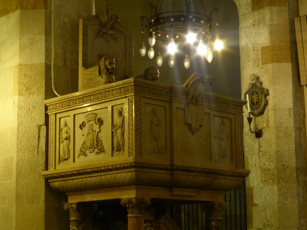 Pulpit of the Duomo di Siracusa cathedral