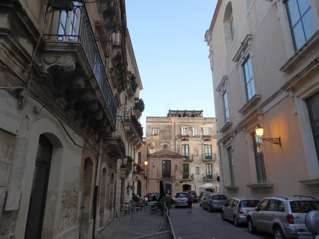 The Via della Giudecca street