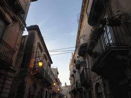 Balconies at the Via della Giudecca street