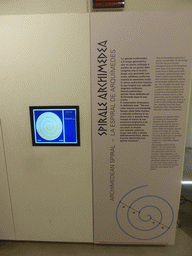 Information on the Archimedean Spiral at the Museo di Archimede museum