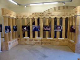 Comparison of modern studies and Archimedes` studies at the Museo di Archimede museum