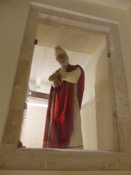 Wax statue of Archimedes at the Museo di Archimede museum