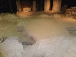 Remains of columns, blocks of the deepest part of the foundation of the north side and the peristasis at the Tempio Ionico temple