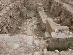 Ruins near the Via dei Mergulensi street
