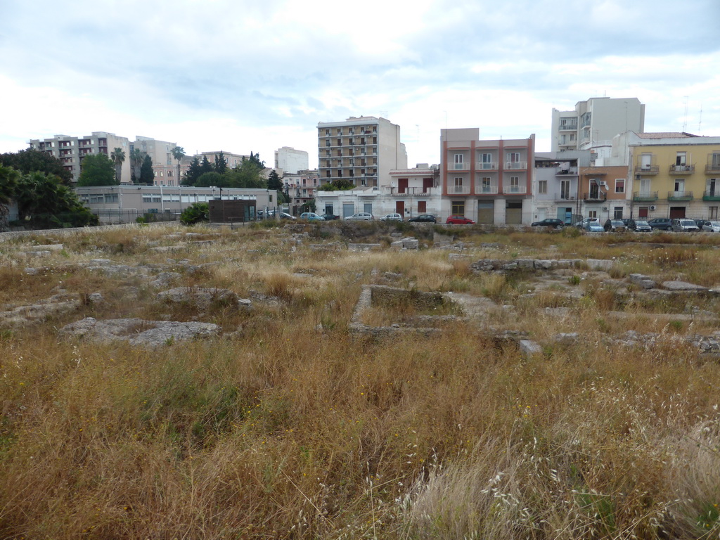 Ruins just south of the Santuario della Madonna delle Lacrime church