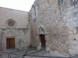 Northwest side of the Chiesa di San Giovanni alle Catacombe church