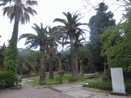 The Villa Landolina Gardens in front of the Paolo Orsi Archaeological Museum