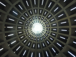 Interior of the dome of the Santuario della Madonna delle Lacrime church