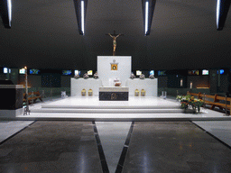 Apse and altar of the Santuario della Madonna delle Lacrime church