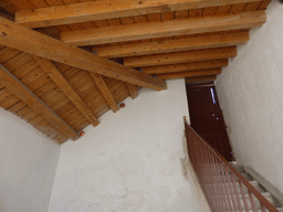 Ceiling of the staircase of the Palazzo Borgia del Casale palace