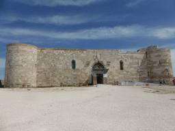 Main building and outer square of the Castello Maniace castle