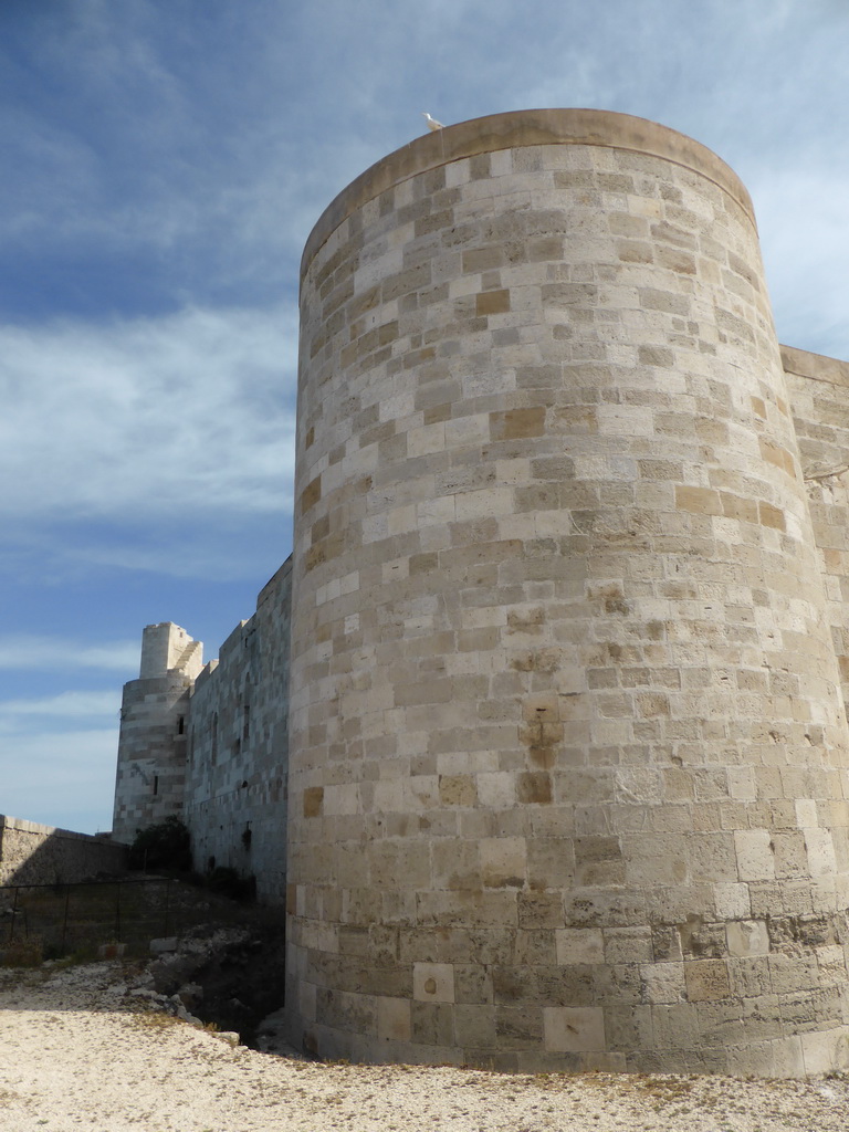 East side of the Castello Maniace castle