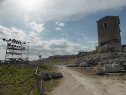 Back side of the Greek Theatre at the Parco Archeologico della Neapolis park