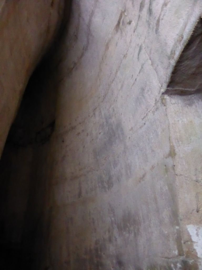 Interior of the Orecchio di Dionisio cave at the Latomia del Paradiso quarry at the Parco Archeologico della Neapolis park