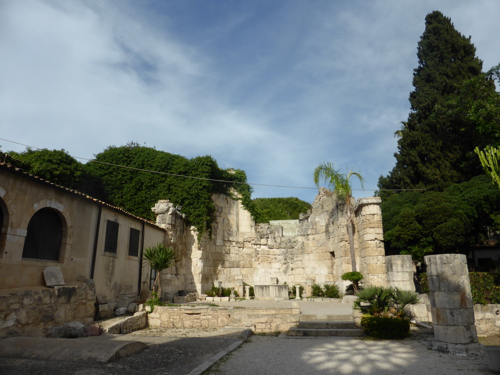 Ruins of the Chiesa di San Giovanni alle Catacombe church