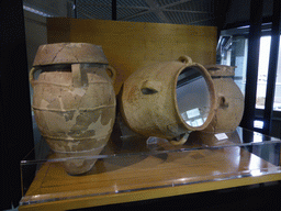 Large pottery at the ground floor of the Paolo Orsi Archaeological Museum