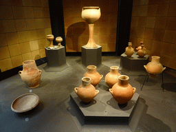 Pottery at the ground floor of the Paolo Orsi Archaeological Museum