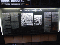 Information on the Pantalica culture, at the ground floor of the Paolo Orsi Archaeological Museum
