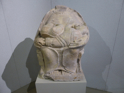 Statue of a mother goddess from the Megara Hyblaea necropolis, at the ground floor of the Paolo Orsi Archaeological Museum