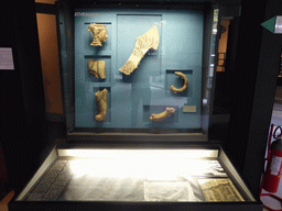 Items from the Temple of Athena at Ortygia, at the ground floor of the Paolo Orsi Archaeological Museum