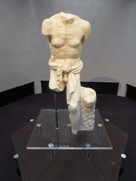 Greek-Roman statue at the upper floor of the Paolo Orsi Archaeological Museum