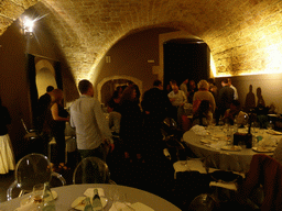 Course participants saying goodbye at the Ristorante Regia Lucia restaurant at the Piazza Duomo square