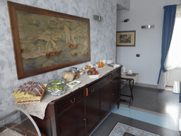 Breakfast room in the Archimede Bed and Breakfast at the Piazza Archimede square