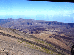 The northeast side of the Cañadas del Teide crater, viewed from the Teide Cable Car