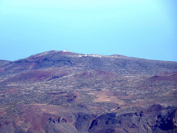 The Teide Observatory at the northeast side of the Cañadas del Teide crater, viewed from the La Rambleta viewpoint
