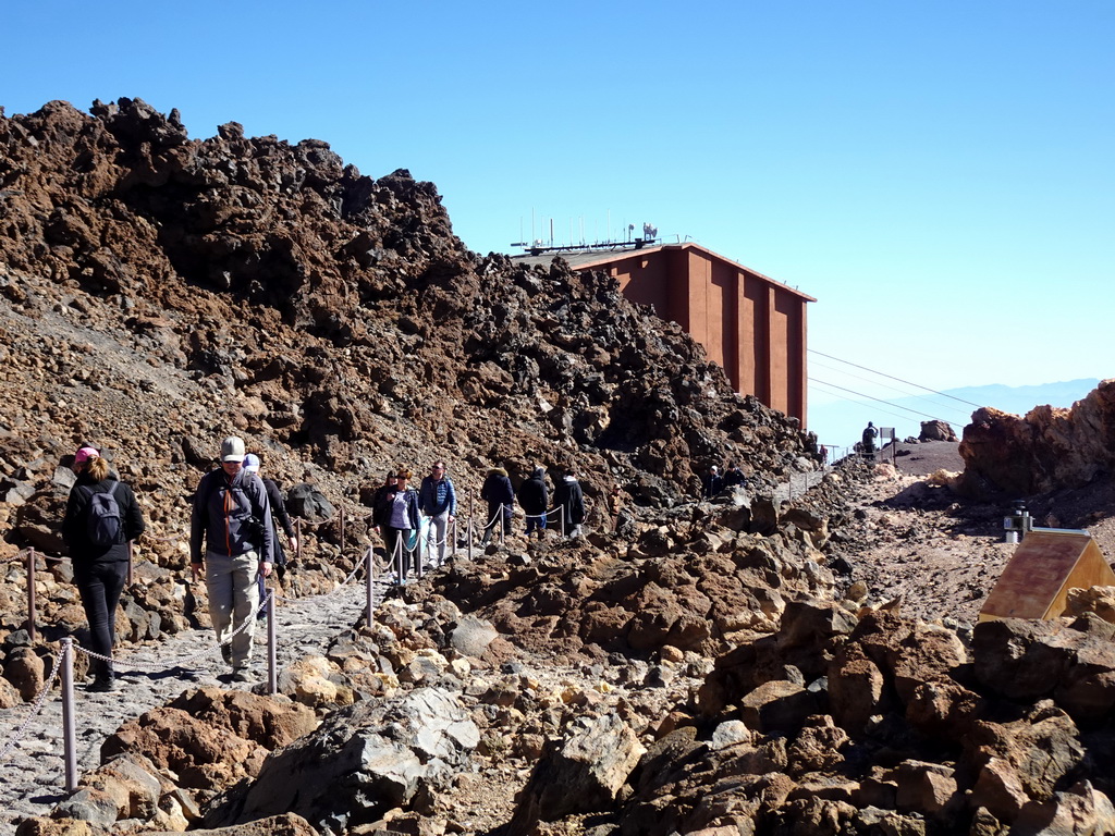 Trail nr. 12 from the Pico Viejo viewpoint to the La Rambleta viewpoint