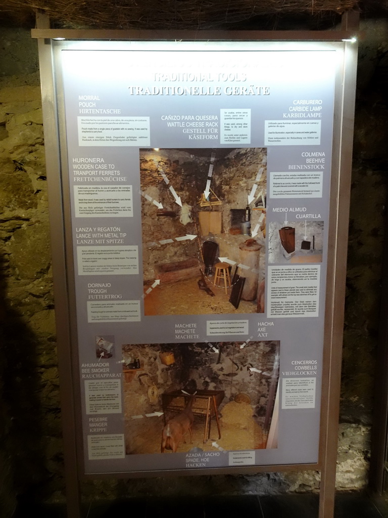 Photos and information on `Traditional tools` at the Ethnographic Museum Juan Évora