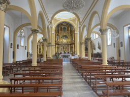 Nave and apse of the Parroquia de Nuestra Señora del Socorro church
