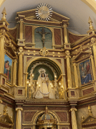 Altarpiece of the Parroquia de Nuestra Señora del Socorro church