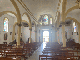 Nave of the Parroquia de Nuestra Señora del Socorro church