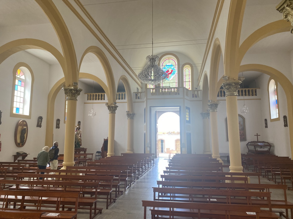 Nave of the Parroquia de Nuestra Señora del Socorro church
