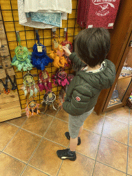 Max at the Kactu`s souvenir shop