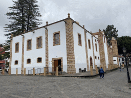 South side of the Basílica de Nuestra Señora del Pino church at the Plaza de la Alameda square