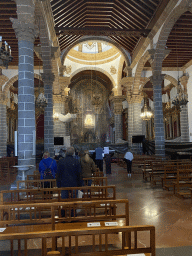 Nave and apse of the Basílica de Nuestra Señora del Pino church